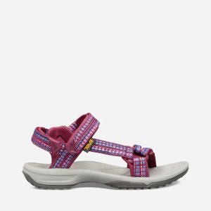 Teva Terra Fi Lite Sandaler Dame Rød Lilla (DK ESLG)